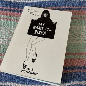 My name is …., Rinka Ato Z dictionary